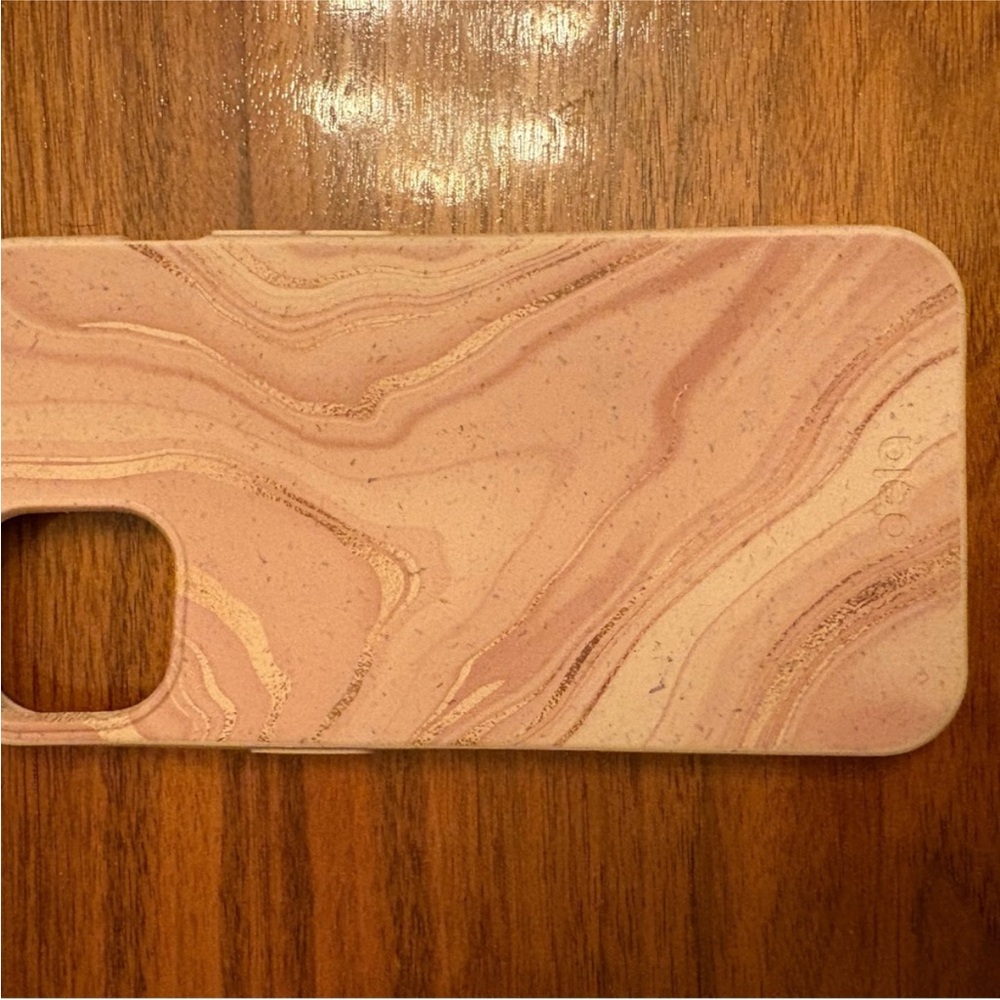 Eco-Friendly Pink Marble iPhone 13 Phone Case by PELA